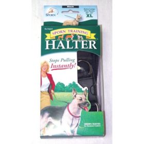 Sporn Original Training Halter for Dogs - Black - X Large