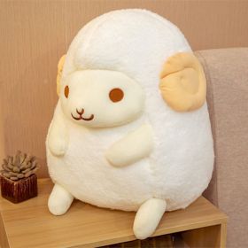 Cute Sitting Little Sheep Doll Plush Toy (Option: White-30cm)