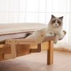 One-Step Cat Bed for Window sill & Bedside;Cat Window Perches ; Sliding Clamping Slot Adjustment Cat Hammock