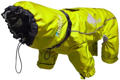 Dog Helios Weather-King Ultimate Windproof Full Bodied Pet Jacket (Color: Yellow)