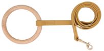 Pet Life 'Ever-Craft' Boutique Series Beechwood and Leather Designer Dog Leash