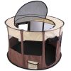 Foldable Playpen for Dog with Carry Bag Portable Travel Waterproof Indoor Outdoor Pet Cage Tent Detachable Upper Cover For Dog Cat Rabbit