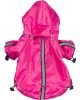 Reflecta-Sport Adjustable Reflective Weather-Proof Pet Rainbreaker Jacket