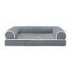 Dog Bed Pet Bed Sofa Dog Couch Pet Cushion Carpet Mattress with Washable and Removable Cover for Medium Large Dogs