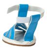 Buckle-Supportive Pvc Waterproof Pet Sandals Shoes - Set Of 4