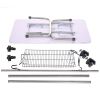 Professional Dog Pet Grooming Table Large Adjustable Heavy Duty Portable w/Arm & Noose & Mesh Tray